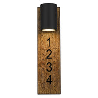 19-Inch Sand Black Woodone Outdoor LED Wall Sconce