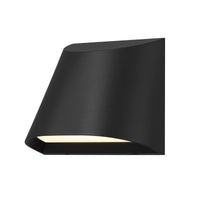 5.5-Inch Sand Black Ambit Outdoor LED Wall Sconce