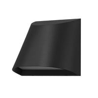 5.5-Inch Sand Black Ambit Outdoor LED Wall Sconce