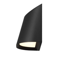 5.5-Inch Sand Black Ambit Outdoor LED Wall Sconce