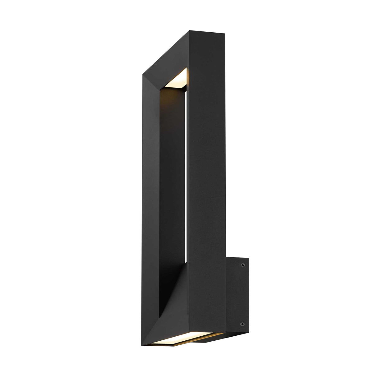 28-Inch Sand Black Paletto Outdoor LED Wall Sconce