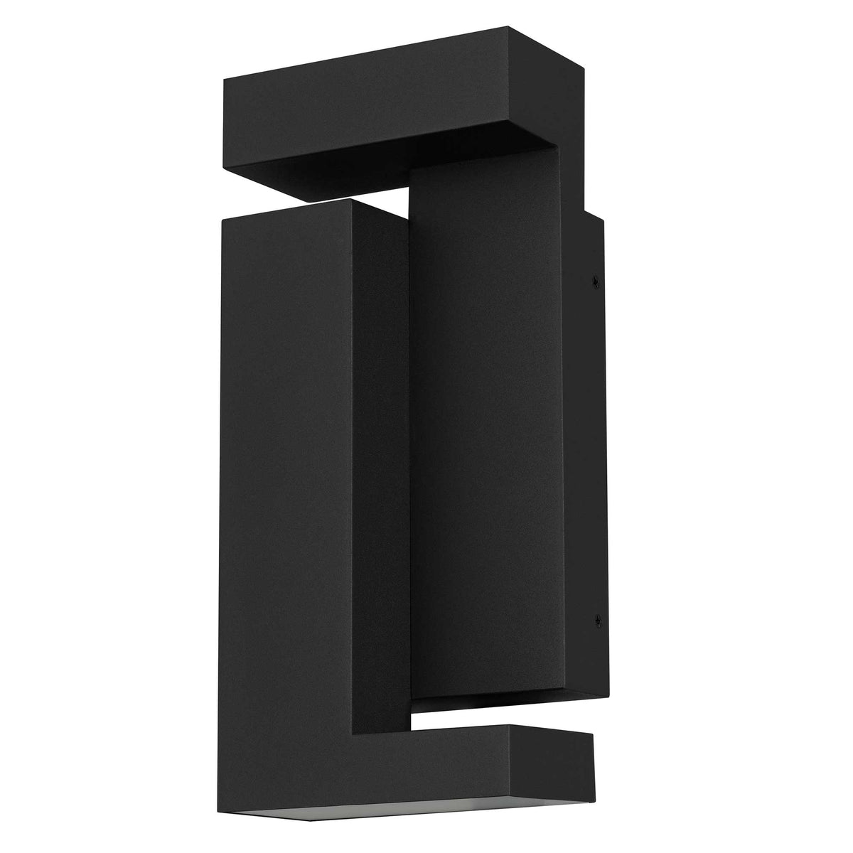 11.25-Inch Sand Black Dance Outdoor LED Wall Sconce
