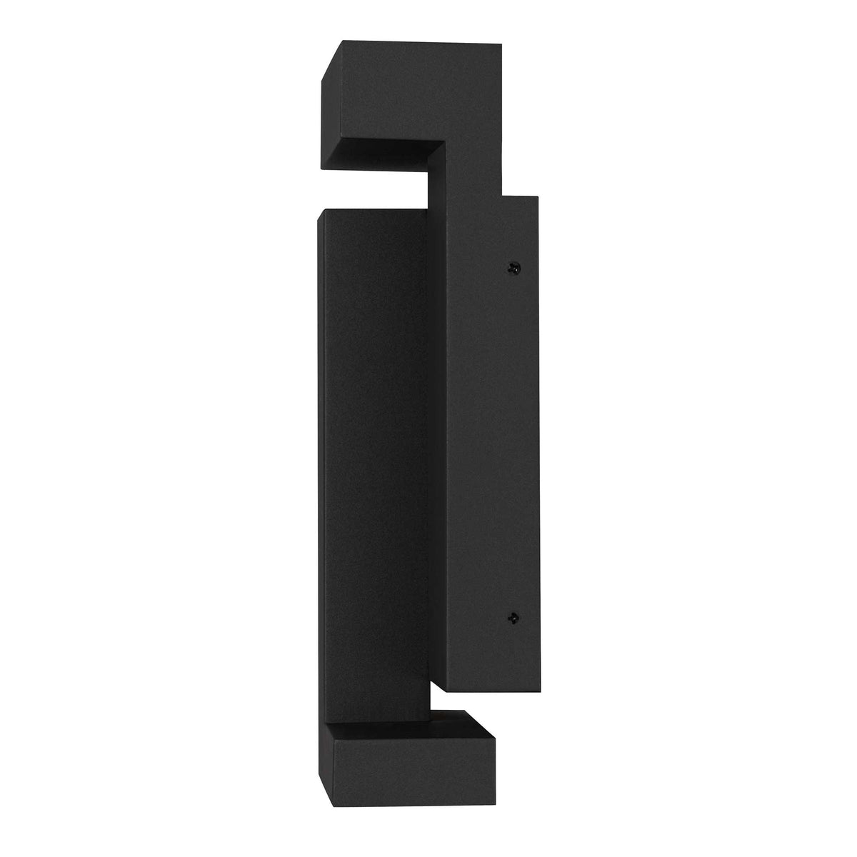 11.25-Inch Sand Black Dance Outdoor LED Wall Sconce