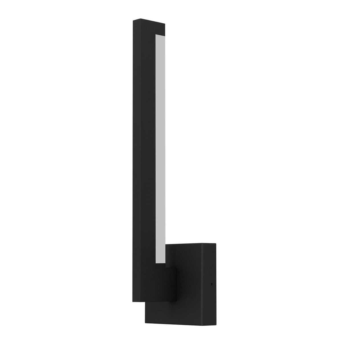 18-Inch Sand Black Lana Outdoor LED Wall Sconce