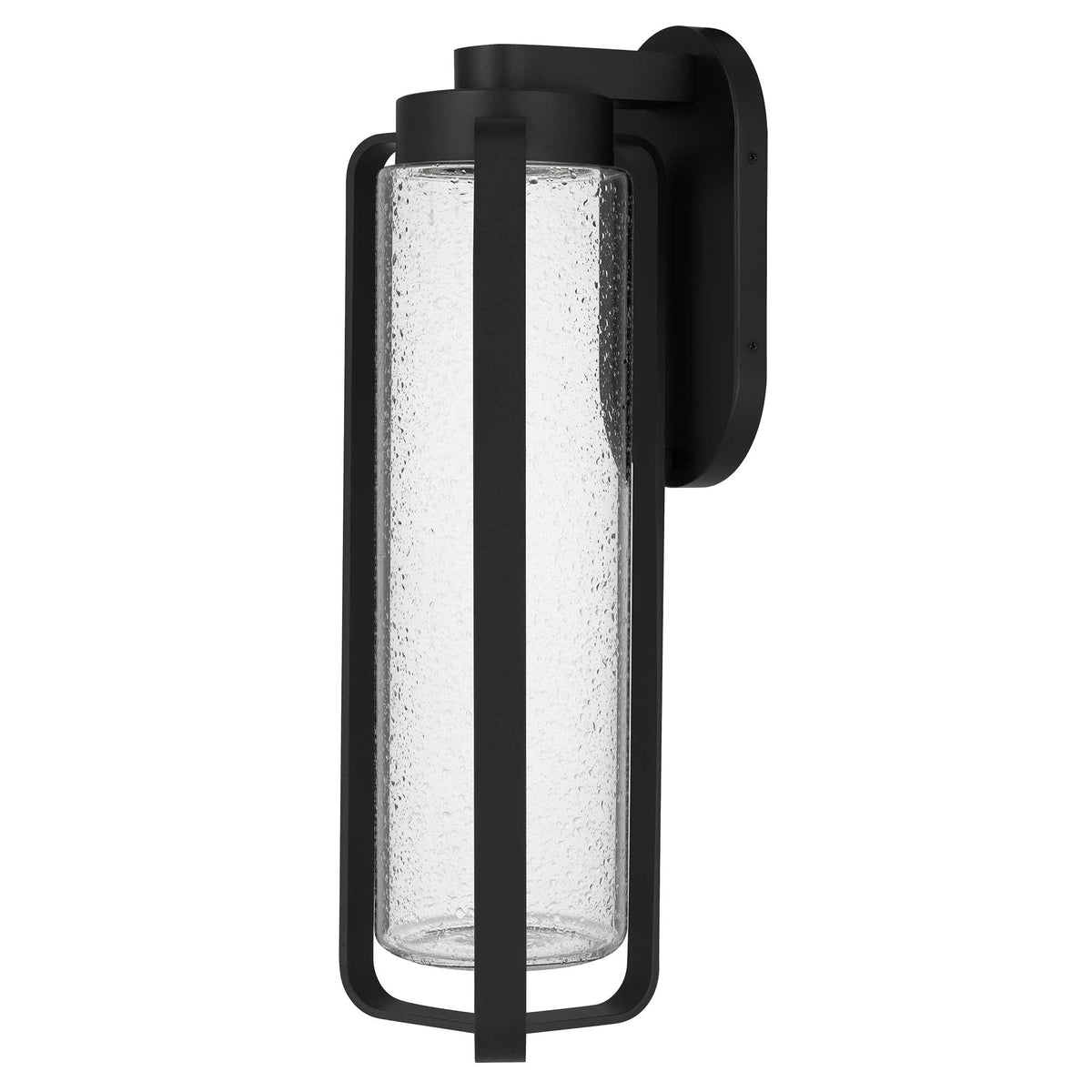22-Inch Sand Black Clover Outdoor LED Wall Sconce