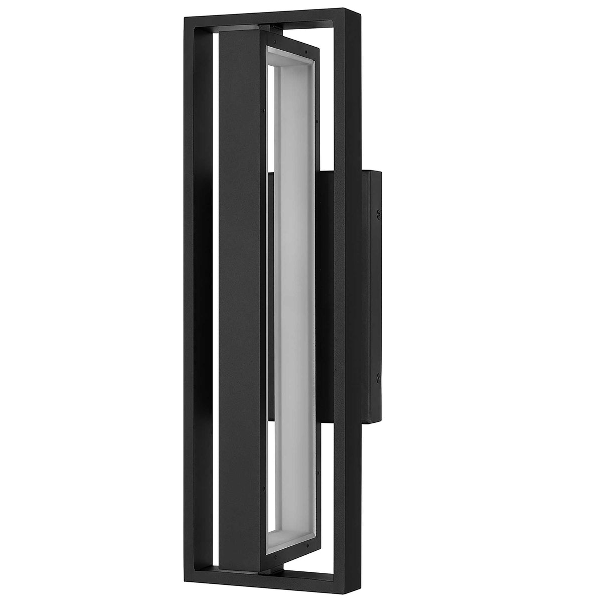 18.5-Inch Sand Black In & Out Outdoor LED Wall Sconce