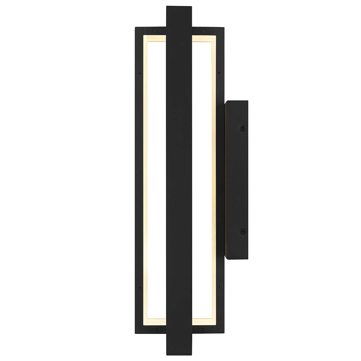18.5-Inch Sand Black In & Out Outdoor LED Wall Sconce