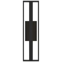 24.5-Inch Sand Black In & Out Outdoor LED Wall Sconce