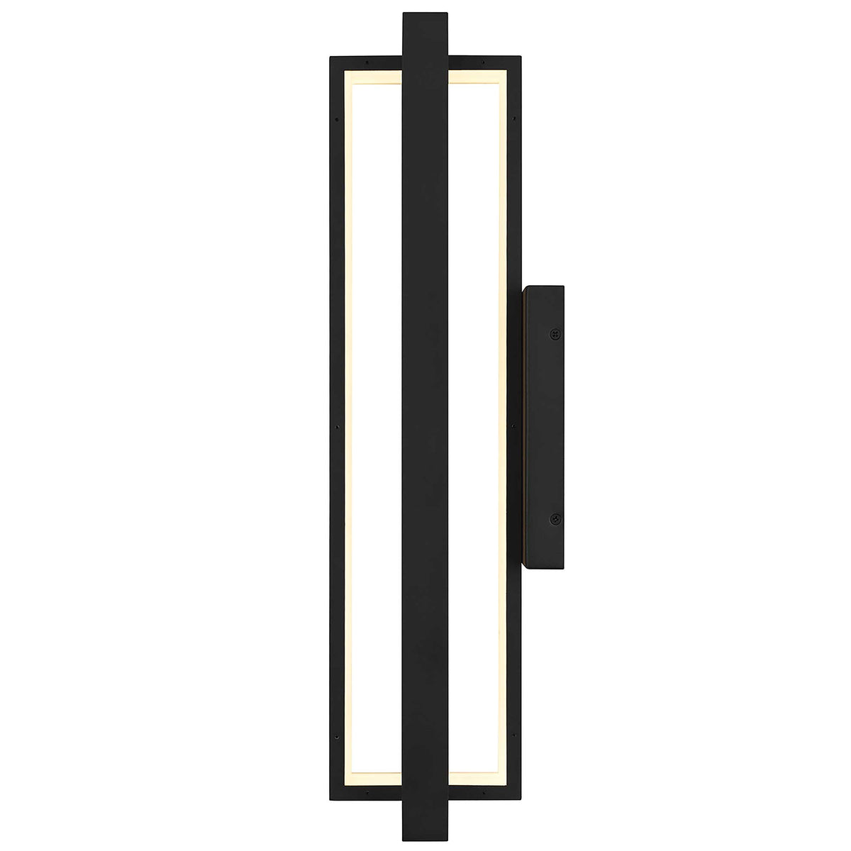 24.5-Inch Sand Black In & Out Outdoor LED Wall Sconce