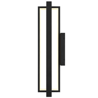 24.5-Inch Sand Black In & Out Outdoor LED Wall Sconce