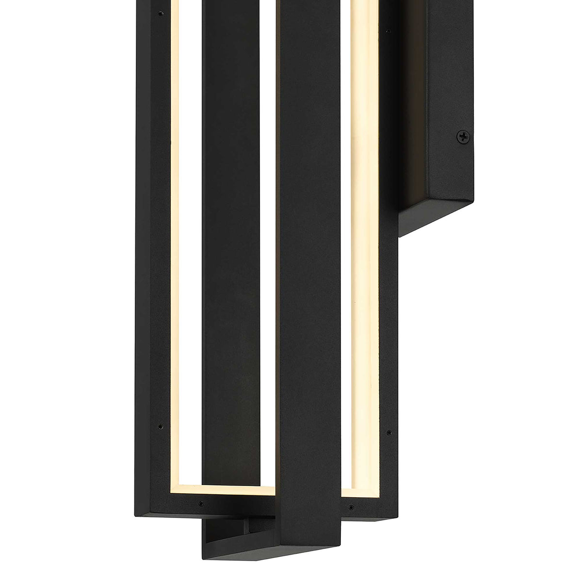 24.5-Inch Sand Black In & Out Outdoor LED Wall Sconce