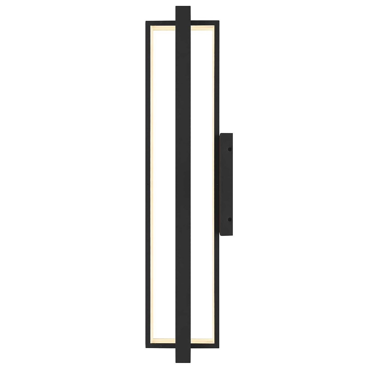 32.5-Inch Sand Black In & Out Outdoor LED Wall Sconce