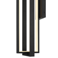32.5-Inch Sand Black In & Out Outdoor LED Wall Sconce
