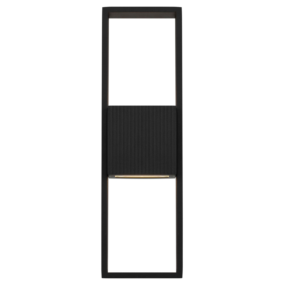 18-Inch Sand Black Miami Outdoor LED Wall Sconce