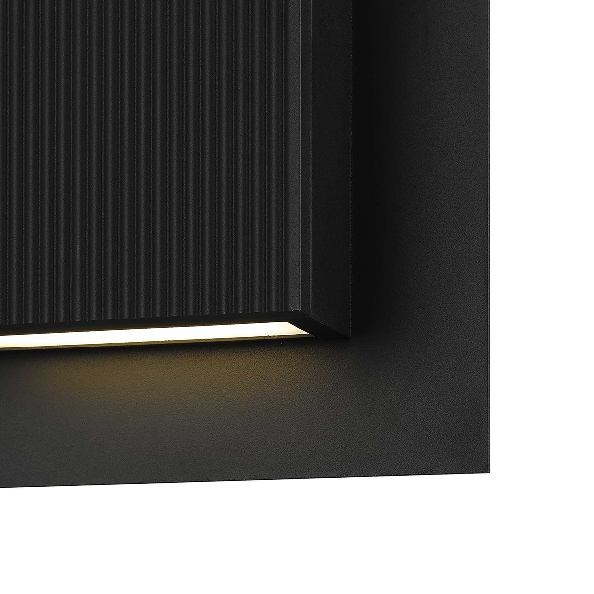 10.25-Inch Sand Black Miami Outdoor LED Wall Sconce