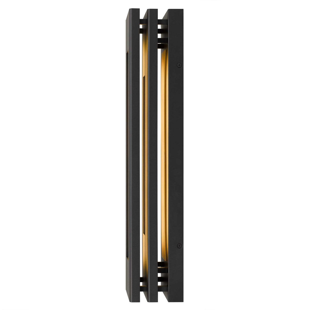 30-Inch Sand Black Layer Outdoor LED Wall Sconce