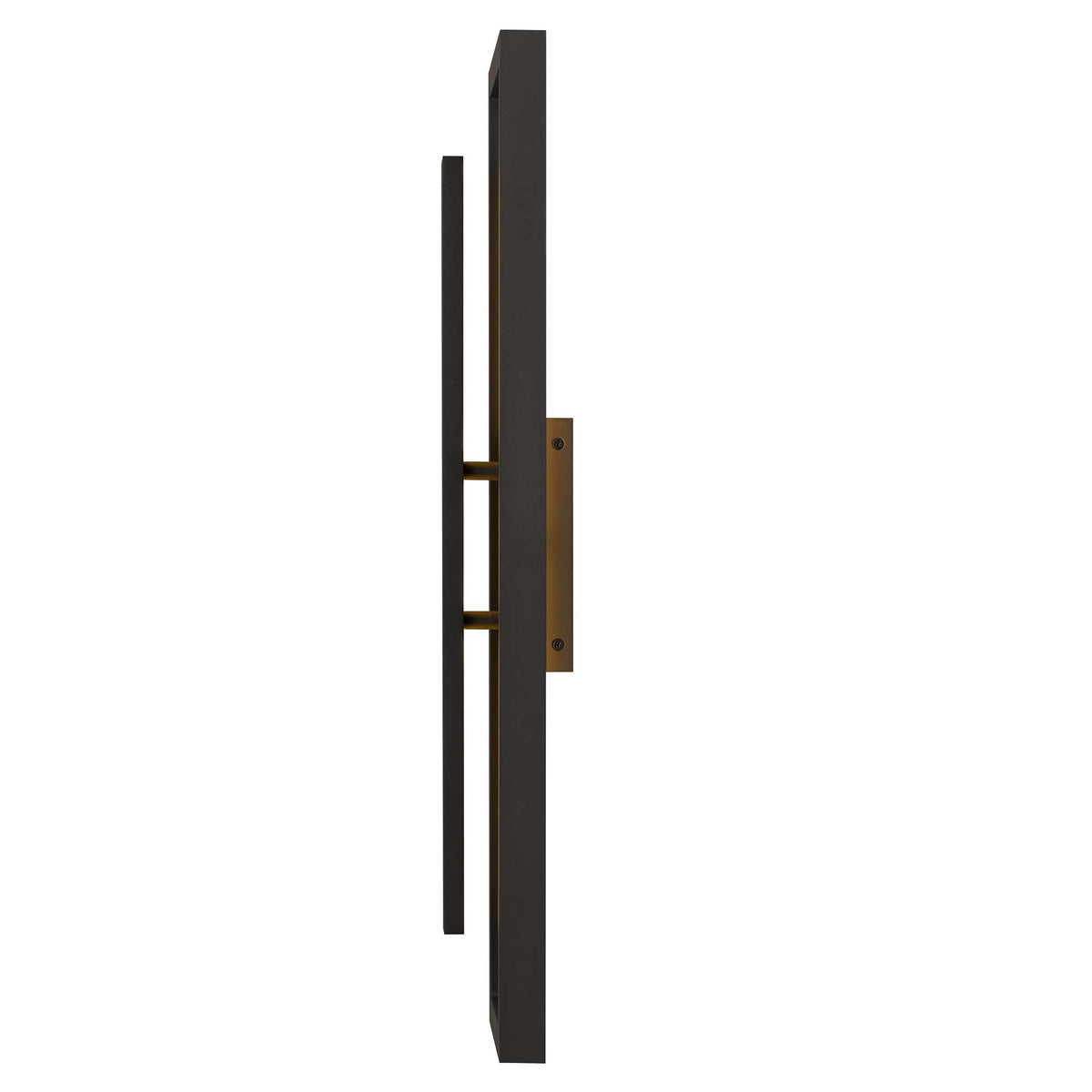 26-Inch Dark Bronze Panels Outdoor LED Wall Sconce