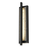 24-Inch Sand Black Dakota Outdoor LED Wall Sconce