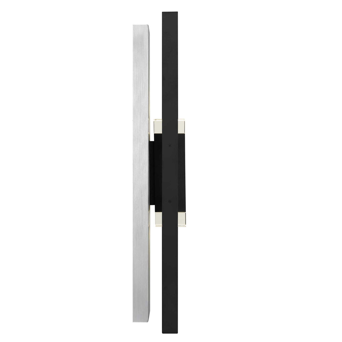 24-Inch Sand Black Mars Outdoor LED Wall Sconce