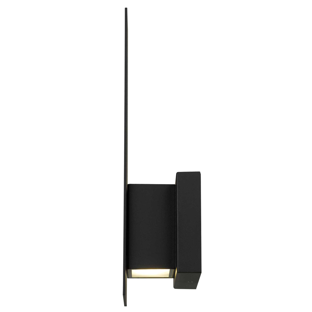 15-Inch Sand Black Slot Outdoor LED Wall Sconce