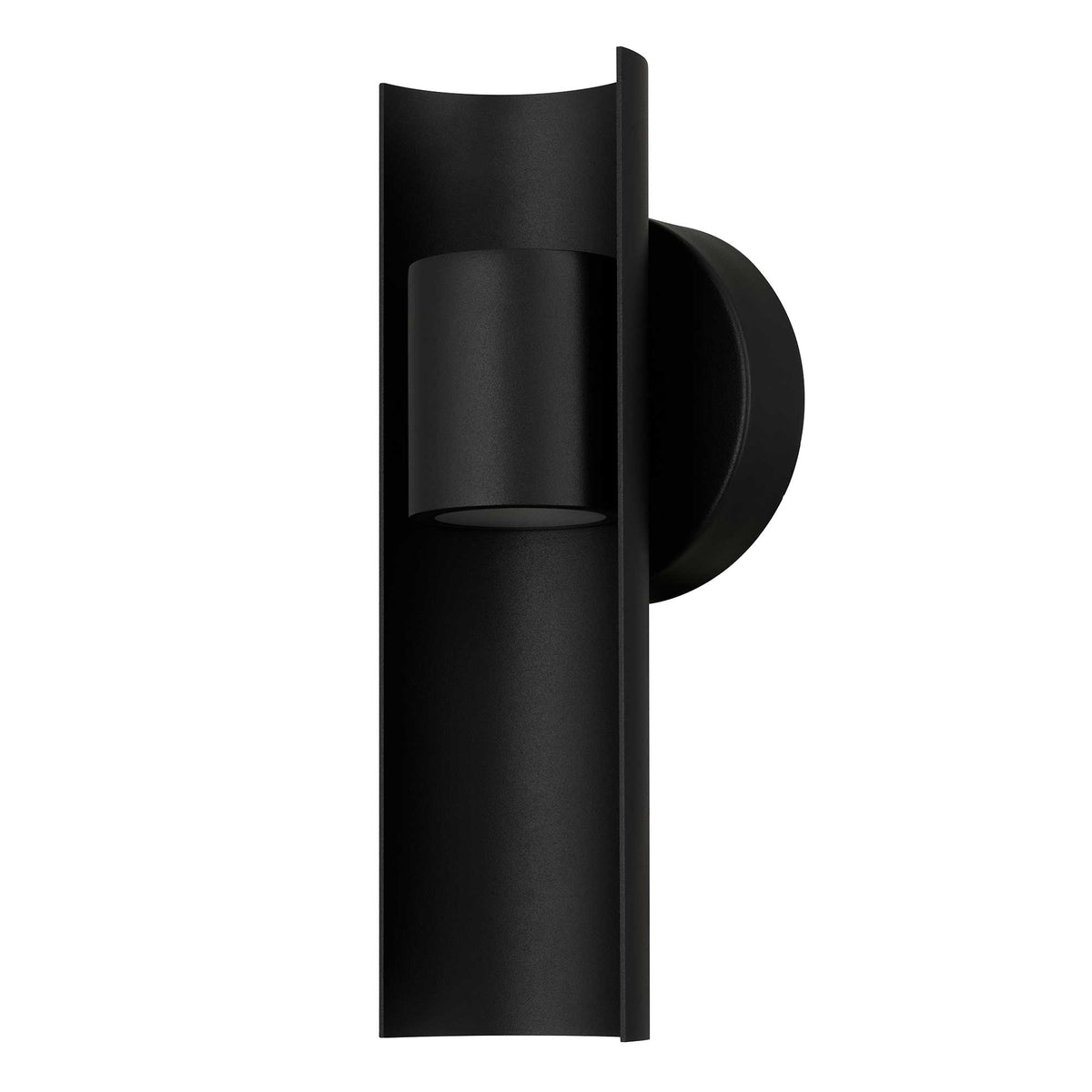 11.5-Inch Sand Black Hugo Outdoor LED Wall Sconce