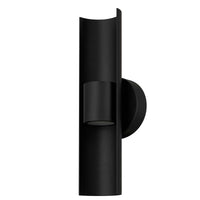 14-Inch Sand Black Hugo Outdoor LED Wall Sconce
