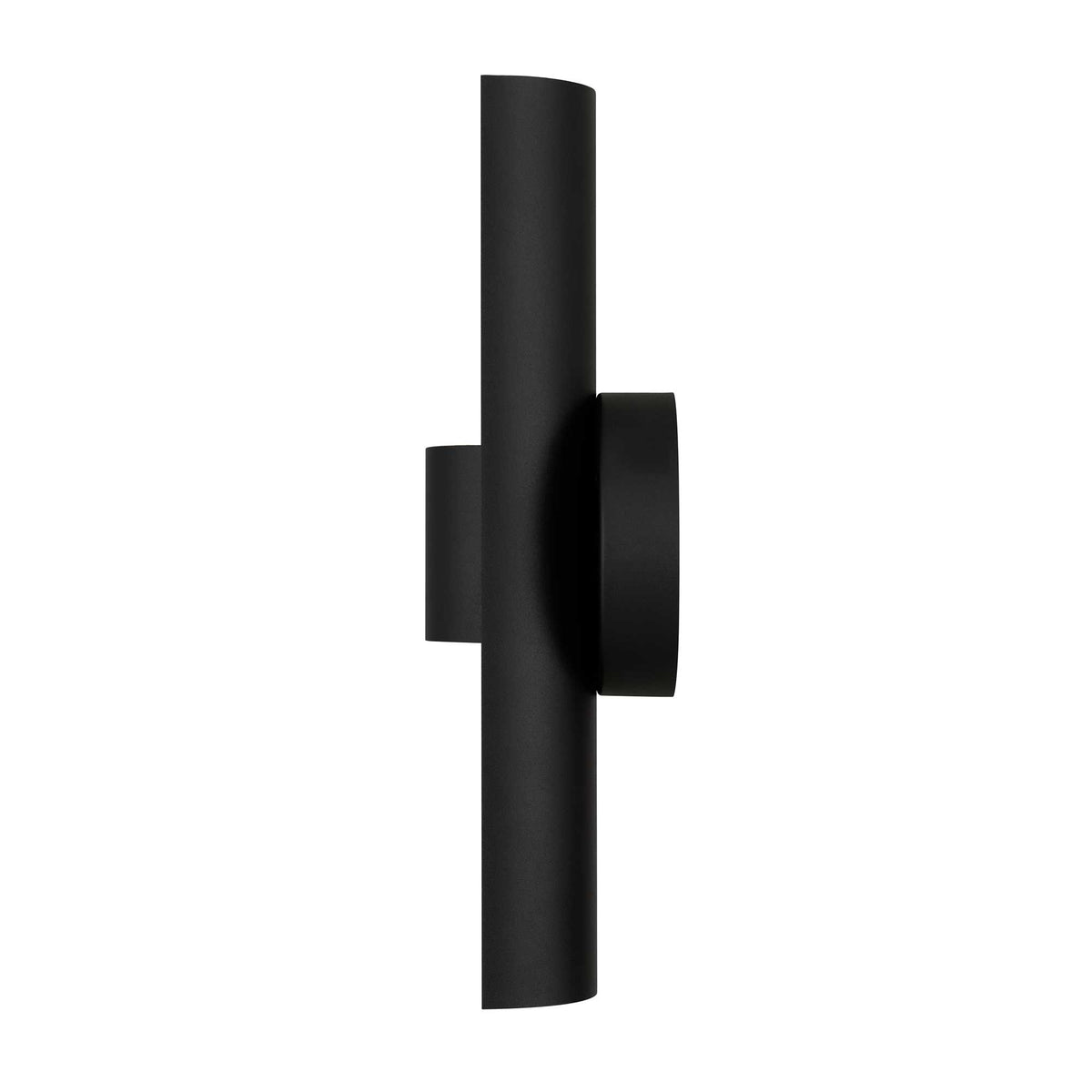 14-Inch Sand Black Hugo Outdoor LED Wall Sconce