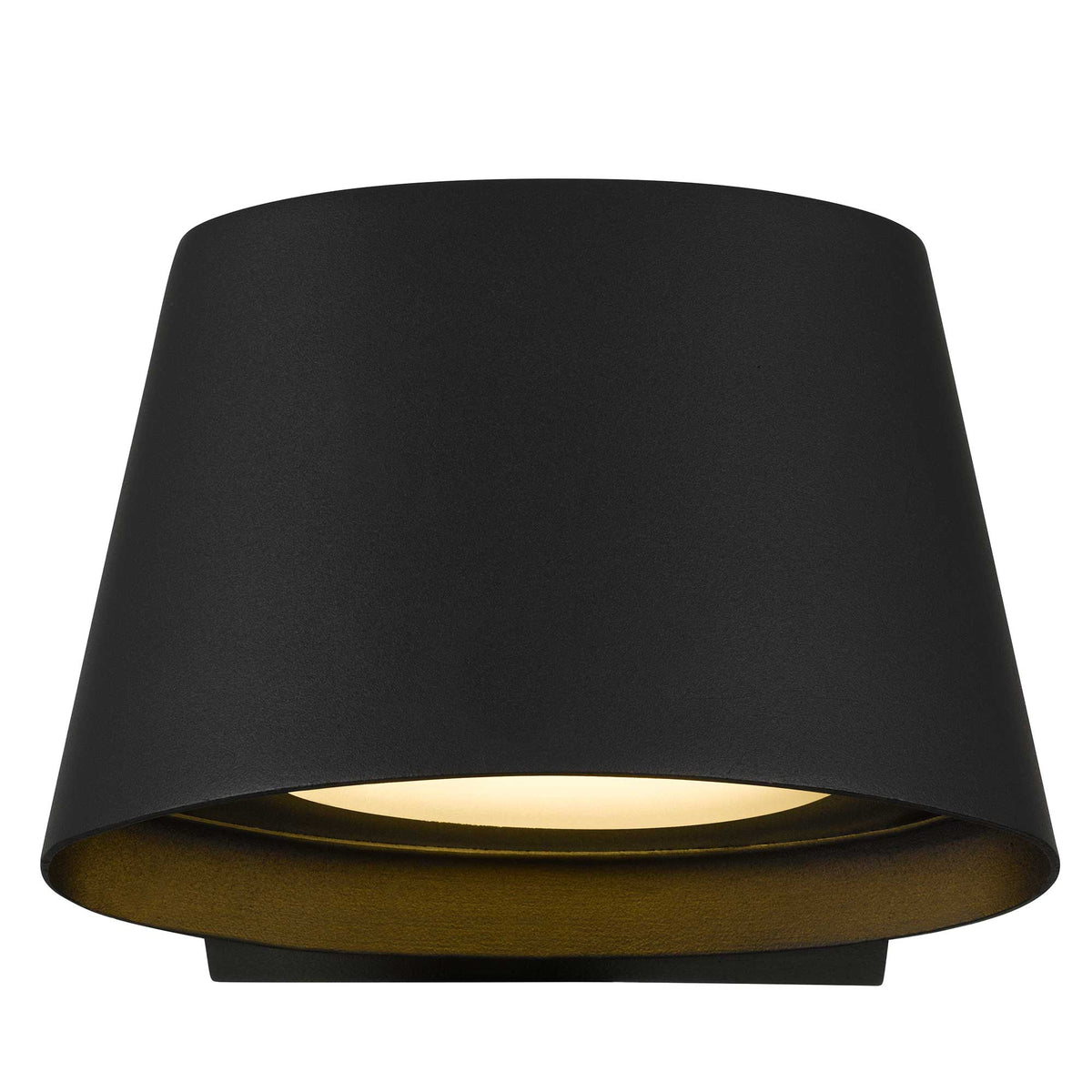6.5-Inch Sand Black Grace Outdoor LED Wall Sconce