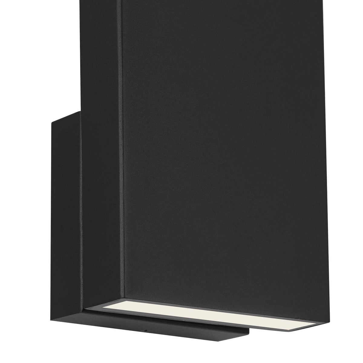 18-Inch Sand Black Mille Outdoor LED Wall Sconce