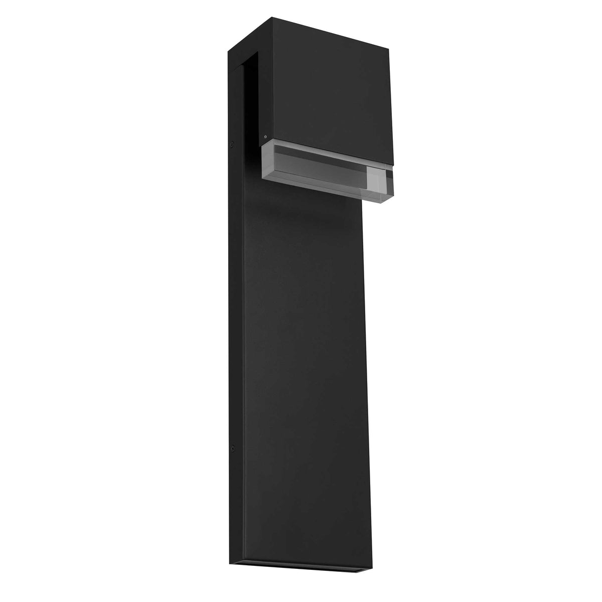 24-Inch Sand Black Lagos Outdoor LED Wall Sconce