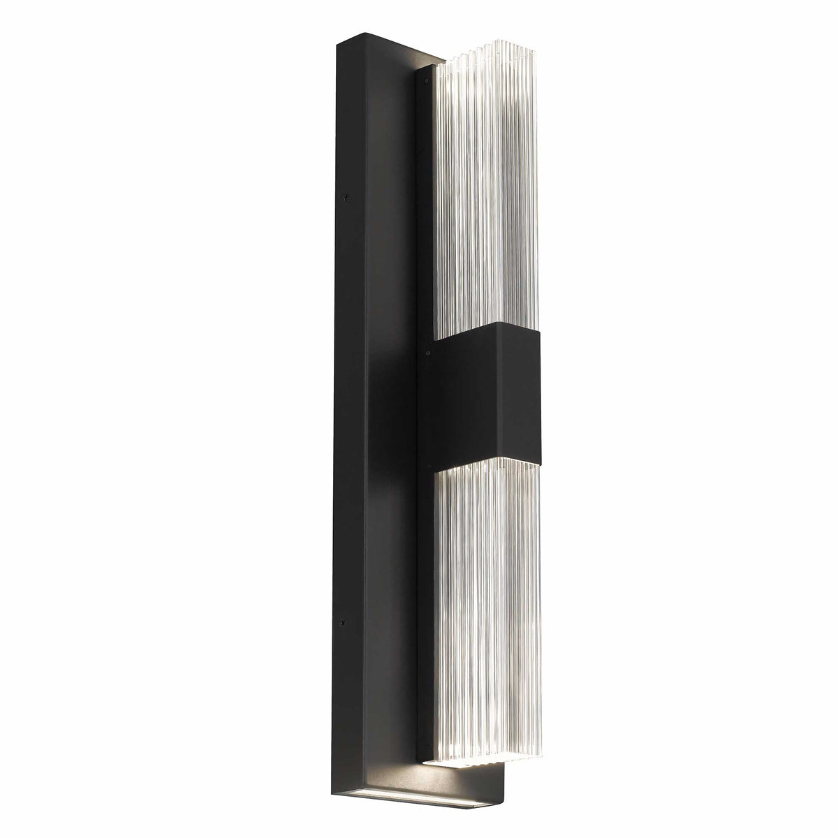 18-Inch Sand Black Arles Outdoor LED Wall Sconce