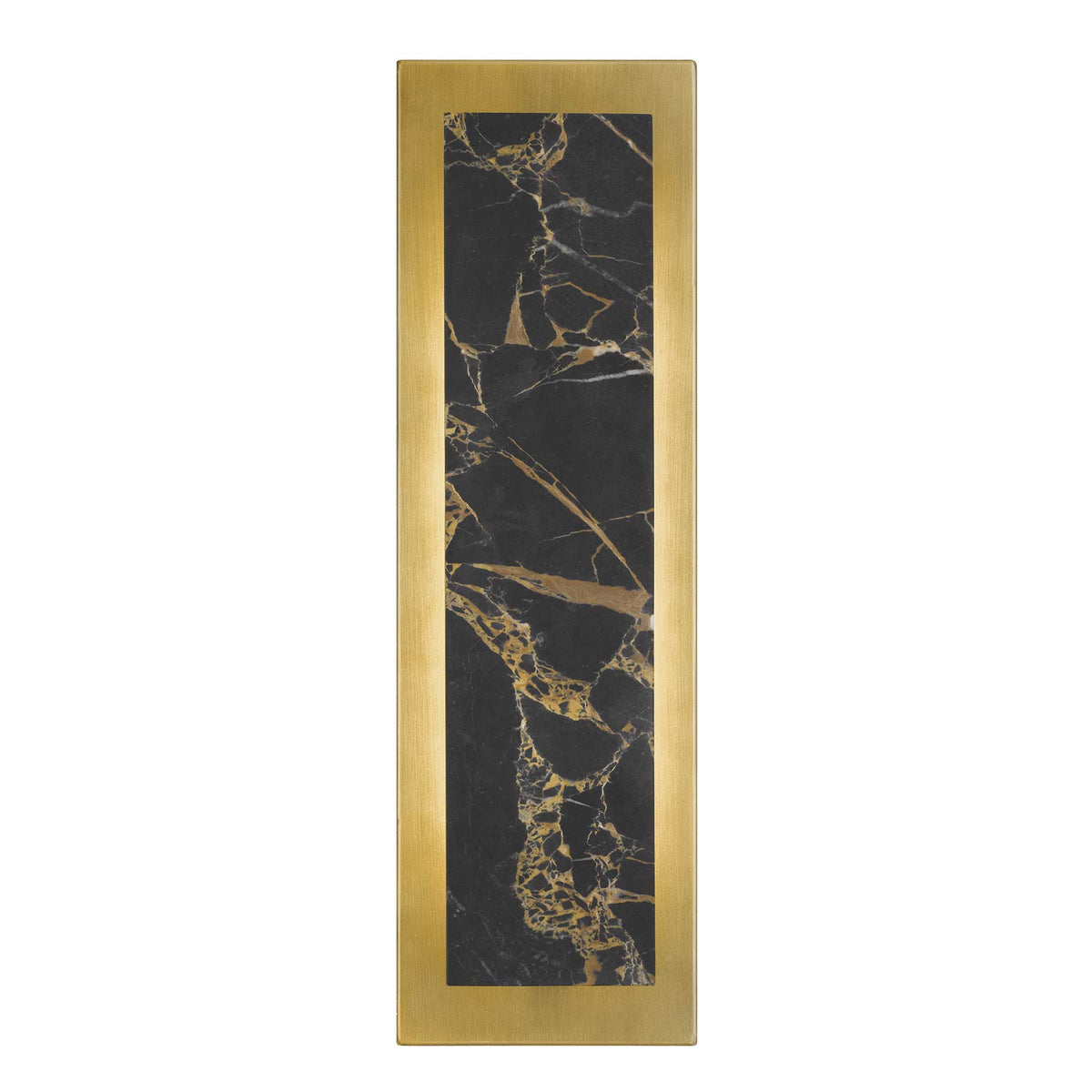 18-Inch Painted Antique Brass Zoey Outdoor LED Wall Sconce