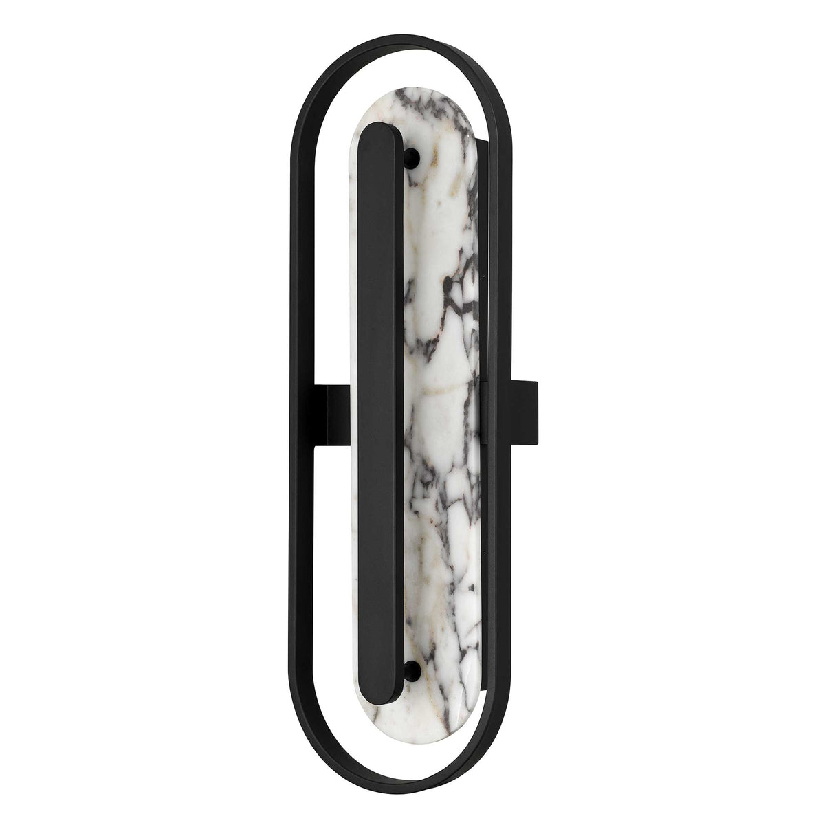 28-Inch Sand Black Roundabout Outdoor LED Wall Sconce