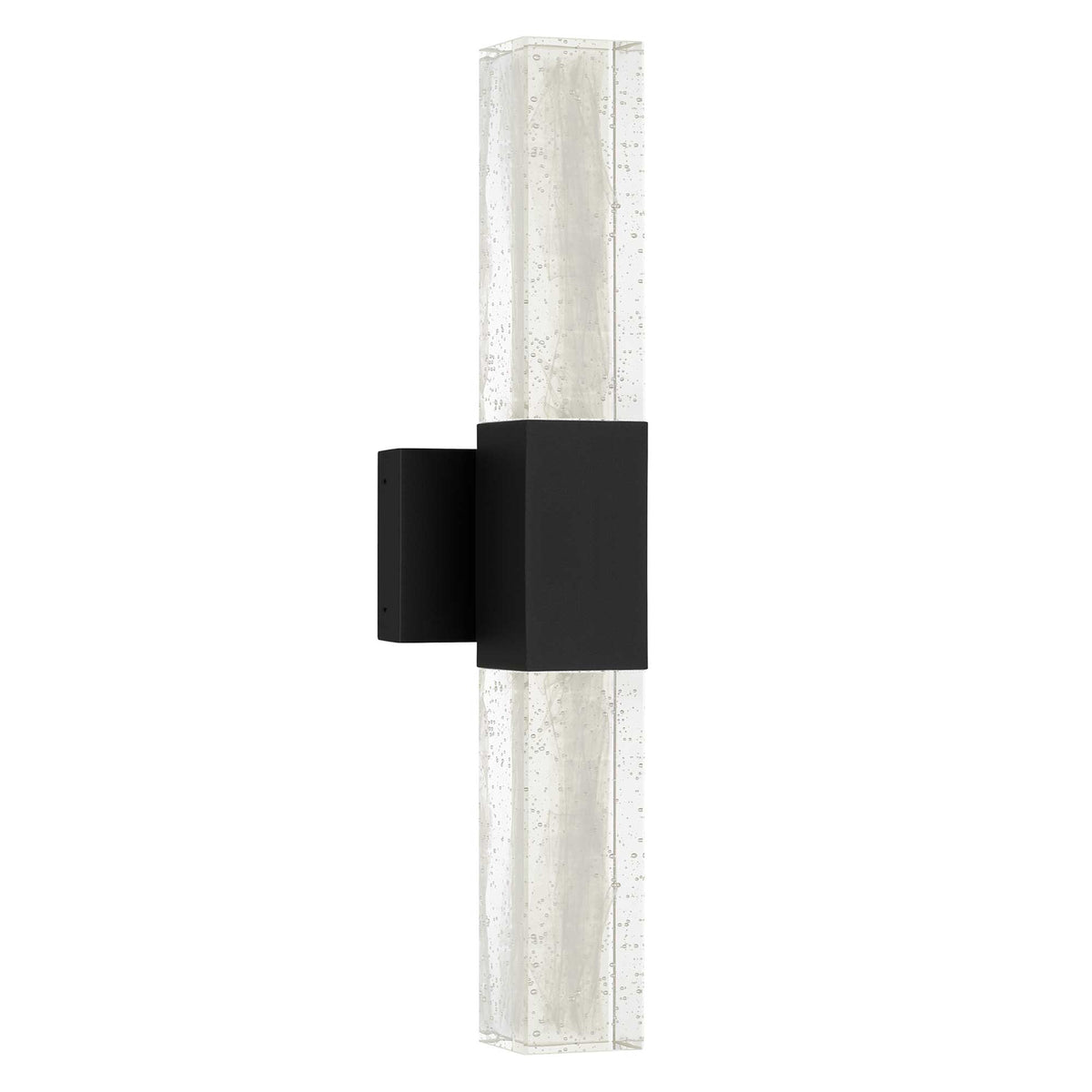 22-Inch Sand Black Folio Outdoor LED Wall Sconce