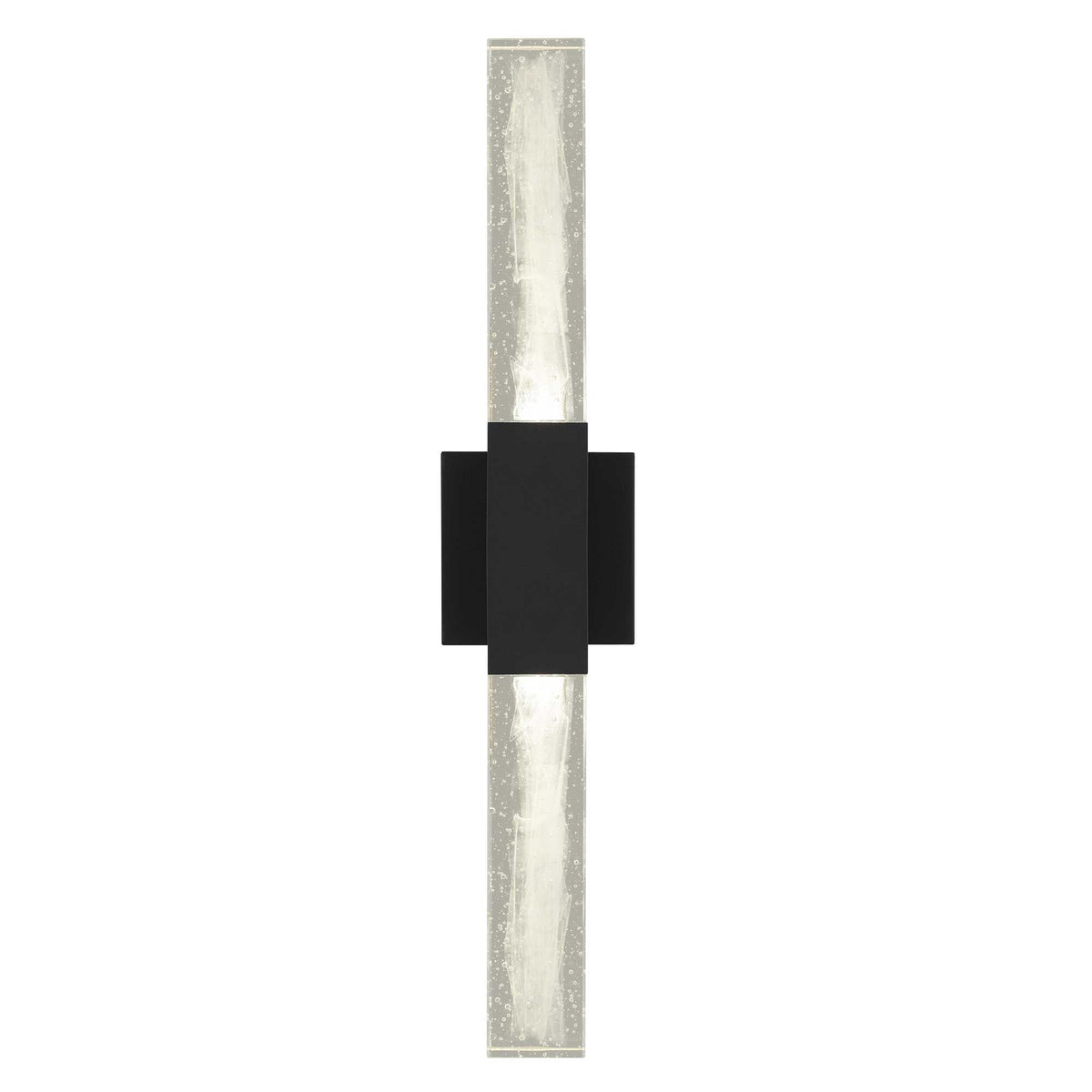 22-Inch Sand Black Folio Outdoor LED Wall Sconce