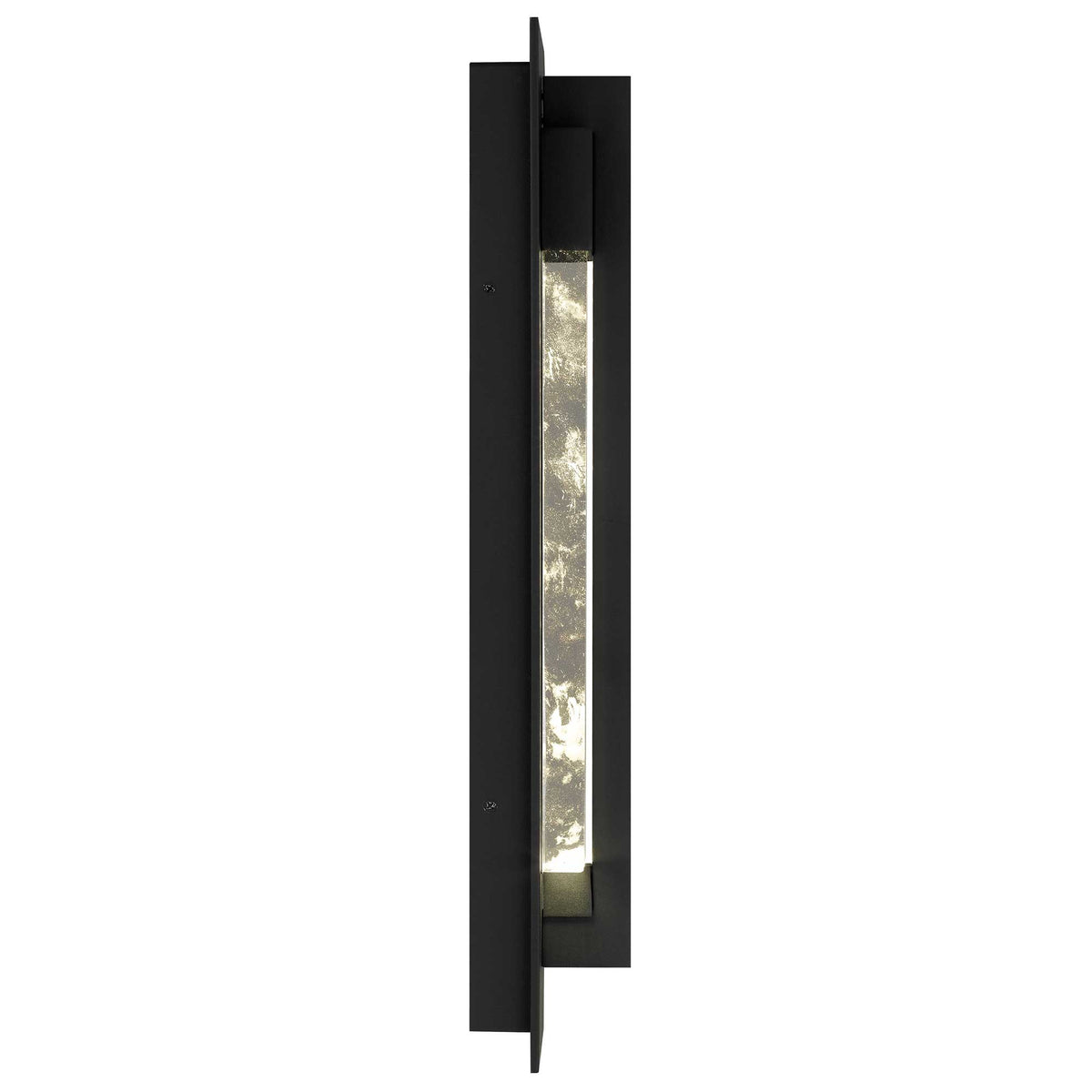 20-Inch Sand Black Rivera Outdoor LED Wall Sconce