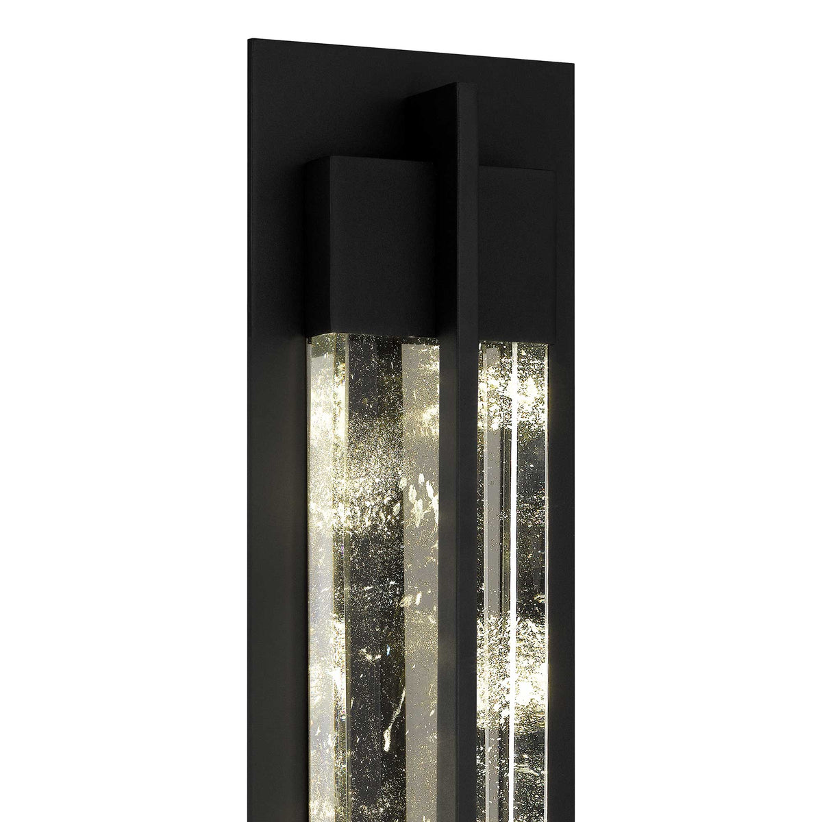 26-Inch Sand Black Rivera Outdoor LED Wall Sconce