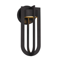 12-Inch Dark Bronze Furo Outdoor LED Wall Sconce