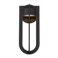 12-Inch Dark Bronze Furo Outdoor LED Wall Sconce