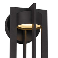 12-Inch Dark Bronze Furo Outdoor LED Wall Sconce
