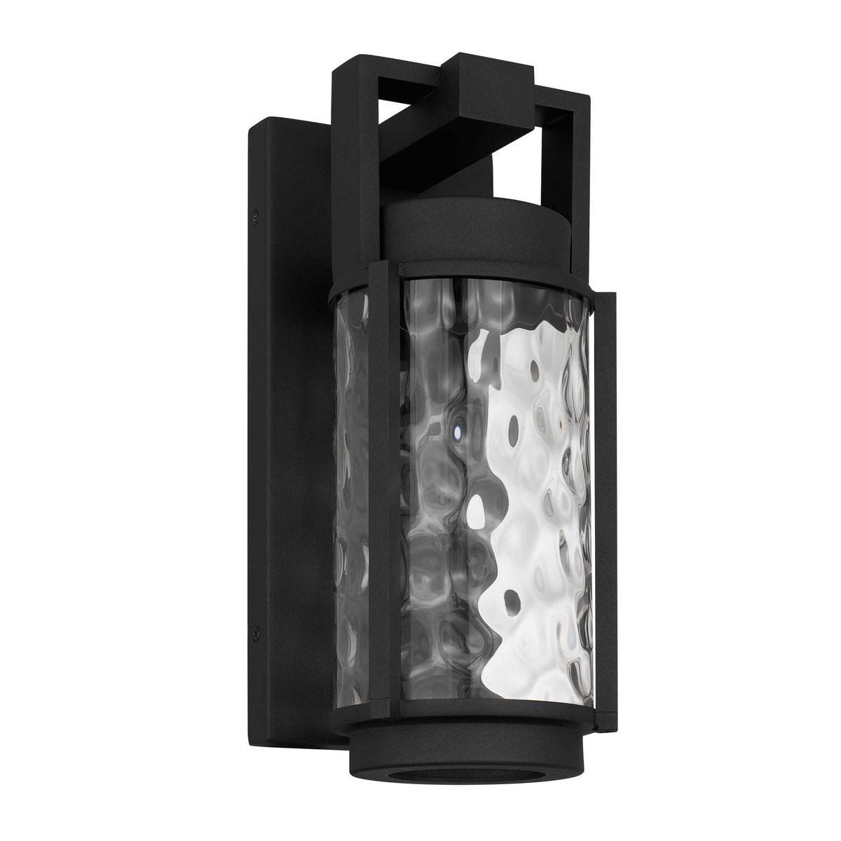 12-Inch Sand Black Winston Outdoor LED Wall Sconce