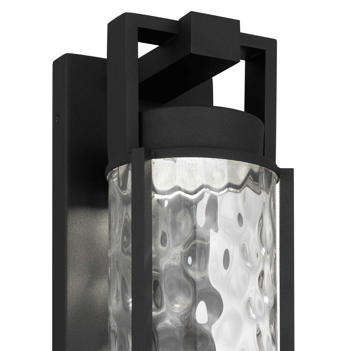 12-Inch Sand Black Winston Outdoor LED Wall Sconce