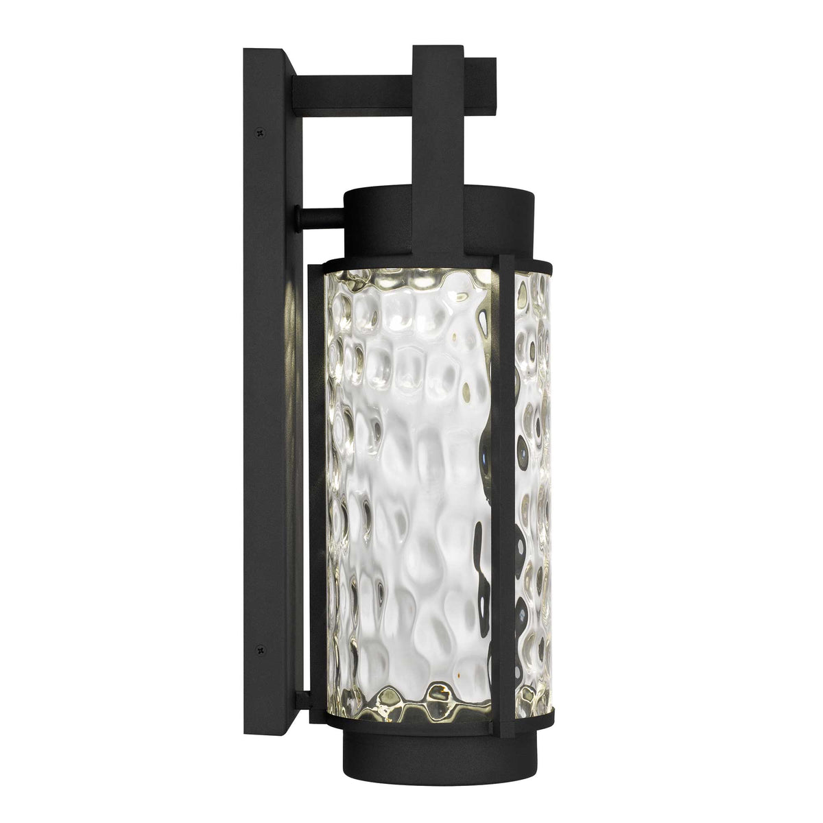 16.5-Inch Sand Black Winston Outdoor LED Wall Sconce