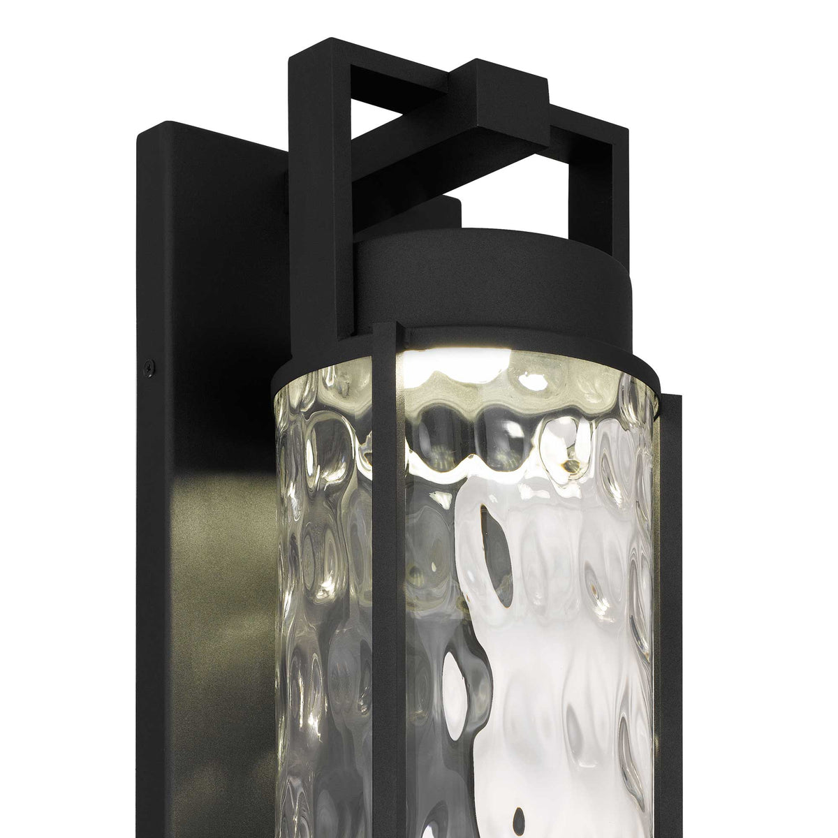 21.75-Inch Sand Black Winston Outdoor LED Wall Sconce