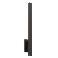 34-Inch Dark Bronze Oxide Lina Outdoor LED Wall Sconce