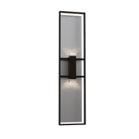 42-Inch Sand Black Mars Outdoor LED Wall Sconce