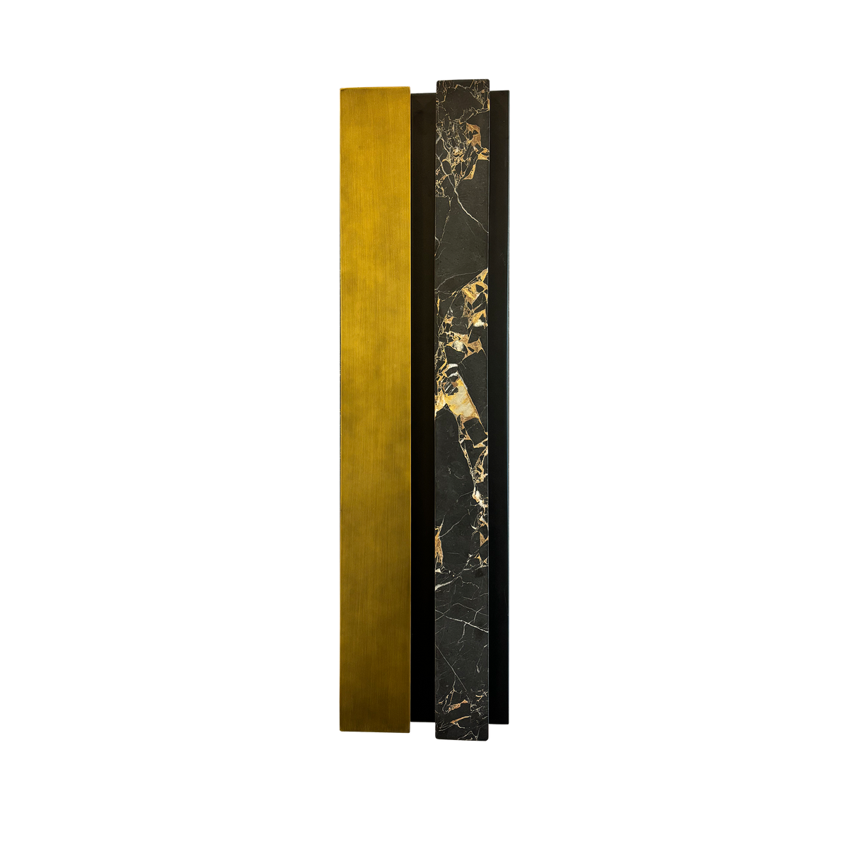 32-Inch Painted Antique Brass Paris Outdoor LED Wall Sconce