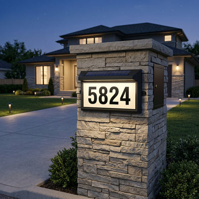 Outdoor Waterproof IP65 Solar Address Sign