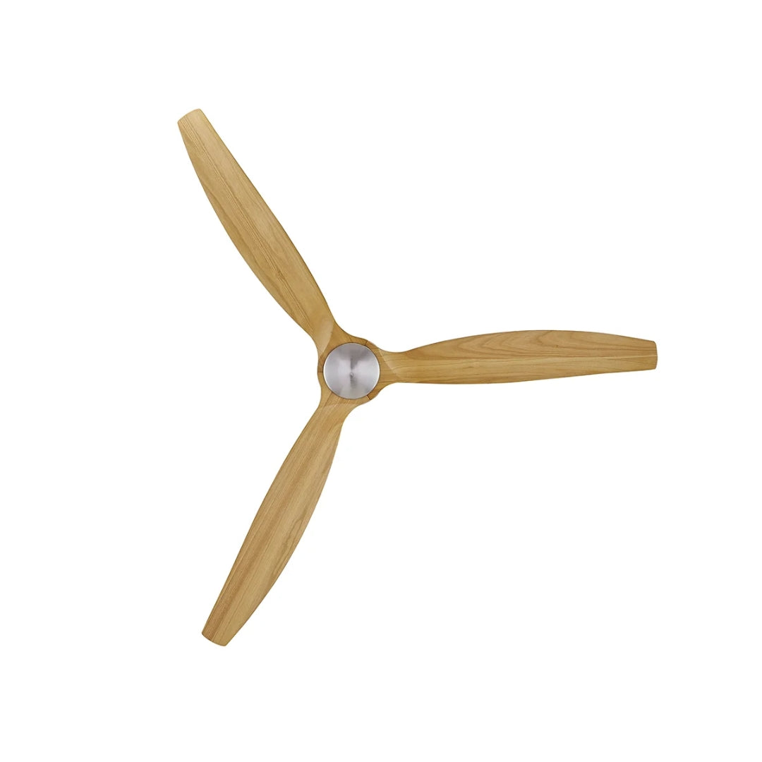 Akmani 60 Inch Chrome Fan with 0 Lights and Remote