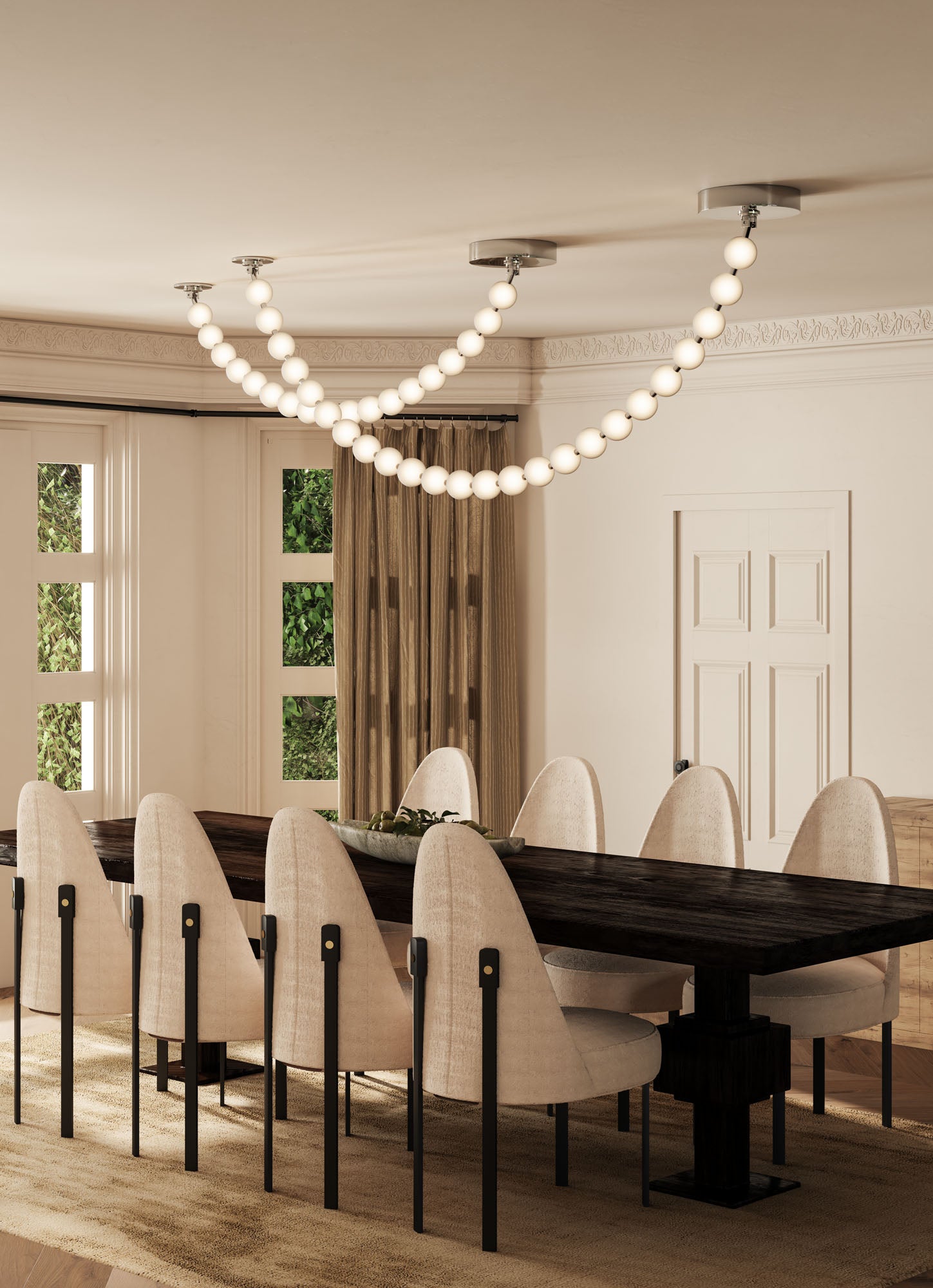 Akoya 5-ft Steel Pendant